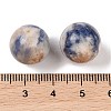 Natural Sodalite No Hole Sphere Beads G-K353-04C-08-3