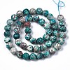 Natural Chrysocolla Beads Strands G-S362-112E-2