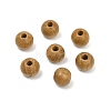 Natural Wood Beads WOOD-C019-6mm-01-1