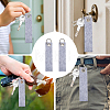 30Pcs Non-Woven Fabric Keychains KEYC-SP0001-64B-7