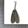Natural Stichtite Pendants G-L617-G07-10x40mm-3