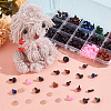 Plastic Doll Eyes & Nose Sets FIND-WH0420-144A-5