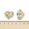 304 Stainless Steel Two Tone Stud Earrings EJEW-A124-01A-5