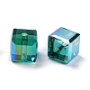 Electroplate Transparent Glass Beads EGLA-B003-01A-13-3