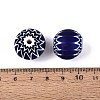 Handmade Millefiori Glass Round Beads LA-N002-12A-4