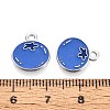 Fruit Alloy Enamel Charms PALLOY-S058-01P-20-3