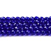 Transparent Glass Beads Strands X-GLAA-H021-04-09-2