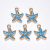Alloy Enamel Pendants X-ENAM-S121-023-M-3
