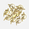 Alloy Tropical Parrot Pendants EA10187Y-4