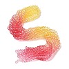 Transparent Painted Glass Beads Strands X1-DGLA-A034-T8mm-A07-1