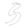 304 Stainless Steel Mixed Chain Necklace Makings AJEW-JB01548-1