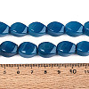 Dyed & Heated Natural Agate Beads Strands G-N359-14A-02-5