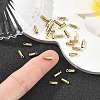 SHEGRACE Brass Cord Ends XGRQ2O756-432G-6