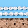Natural Nucleated Pearl Beads Strands PEAR-N012-02Q-01-5