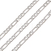 Brass Figaro Chains KK-CBAC547-13P-1