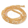 Transparent Glass Beads Strands EGLA-A034-T4mm-MB23-3