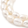 Natural Cultured Freshwater Pearl Beads Strands PEAR-P062-09B-4