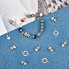 60Pcs 3 Styles Tibetan Style Alloy Connector Charms FIND-FH0005-97-4