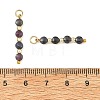 Natural Red Corundum/Ruby and Sapphire Pendants PALLOY-JF05936-3