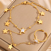 Women's 304 Stainless Steel Bracelets WG05C33-01-1