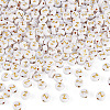 500Pcs Plating Acrylic Beads PACR-TADJ0001-01Z-1