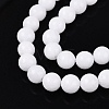 Dyed Natural White Jade Round Bead Strands G-Q937-6mm-20-3