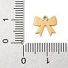 304 Stainless Steel Charms STAS-S138-02G-01-3