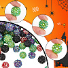 88Pcs 11 Style Resin Rhinestone Beads RESI-AR0001-40-5