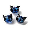 Handmade Foil Glass Beads LAMP-D005-01B-1