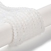 Imitation Jade Glass Beads Strands EGLA-A034-T3mm-MB19-1