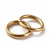 Ion Plating(IP) 304 Stainless Steel Open Jump Rings X-STAS-R060-5x0.7-G-2