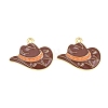 West Cowboy Theme Alloy Enamel Pendants ENAM-L056-01F-01-1