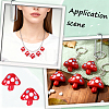 50Pcs Opaque Acrylic Beads OACR-PA0001-78-7