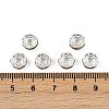 Brass Grade A Rhinestone Spacer Beads RB-A014-Z8mm-17S-4