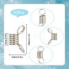 10Pcs 201 Stainless Steel Beading Stoppers TOOL-SC0001-49-2