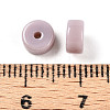 Opaque Solid Color Glass Beads GLAA-N007-6x3mm-A02-3