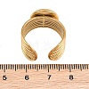 304 Stainless Steel Cuff Ring Components SA-CBA82C8-03C-G-3