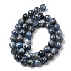 Natural Kyanite Beads Strands G-NH0046-C04-8MM-01-3