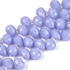 Imitation Jade Glass Beads Strands GLAA-Q116-01A-E01-1