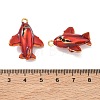304 Stainless Steel Enamel Pendants STAS-L316-20G-3