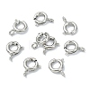 SHEGRACE Brass Spring Ring Clasps XGRPCN197-018P-1