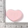 Heart Cartoon Word Forever Love Opaque Resin Decoden Cabochons RESI-R447-02A-3