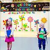 Polyester Hanging Banners Children Birthday AJEW-WH0190-008-7