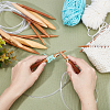 7Pcs 7 Style Bamboo Circular Knitting Needles DIY-CA0005-02-3
