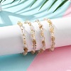 Natural Rutilated Quartz Chips Bracelets for Women BJEW-H623-01S-01-2