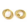 304 Stainless Steel Earrings for Women EJEW-E305-07G-2
