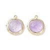 Natural Amethyst Pendants G-G012-09C-02-2