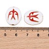 Brass Enamel Beads KK-CBA7BFE-01G-03-3