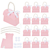 Handbag Shaped Paper Wedding Candy Gift Boxes CON-WH0115-38-1