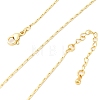 Brass Cardano Chains Necklaces for Women NJEW-D302-59G-2